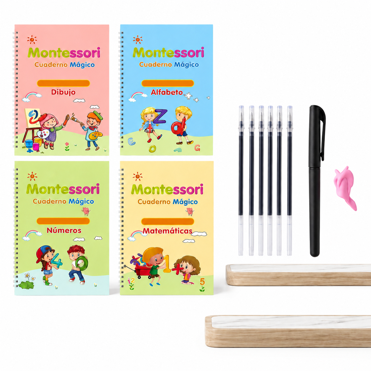 Set Libros Caligrafia Montessori 🖋️