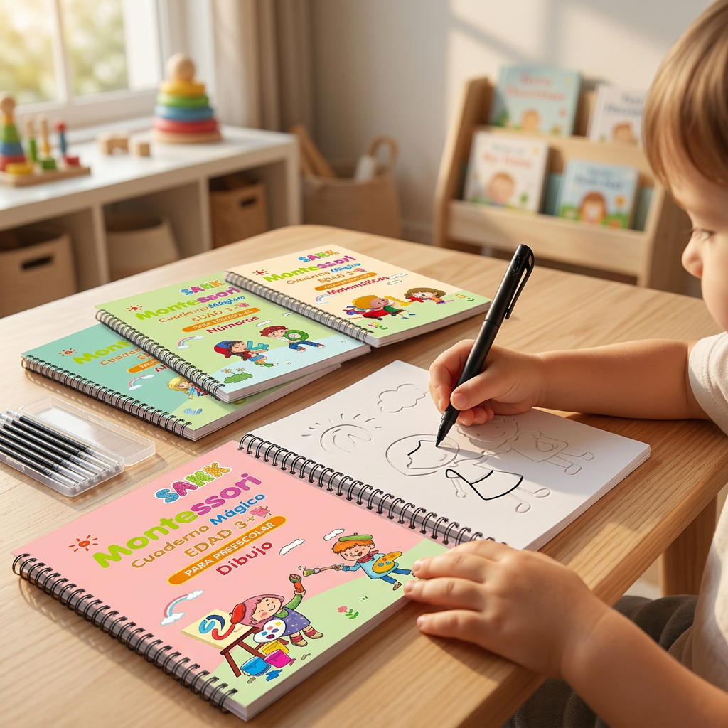 Set Libros Caligrafia Montessori 🖋️