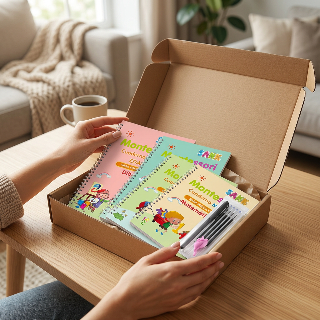 Set Libros Caligrafia Montessori 🖋️