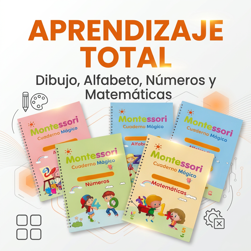 Set Libros Caligrafia Montessori 🖋️